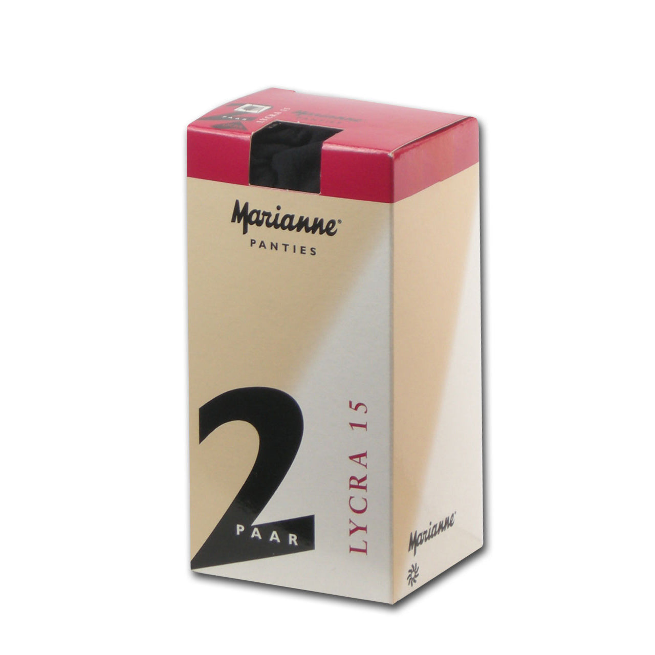 Marianne panty Saskia, 2 stuks, 15 den., met Lycra art.nr. 425