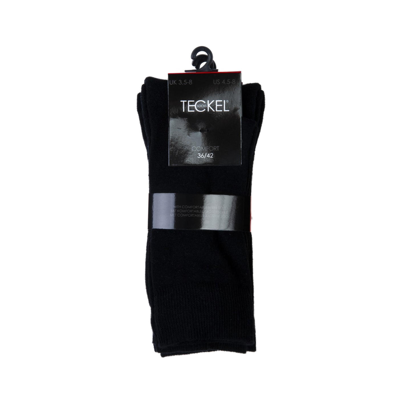 Teckel herensok uni met badstof zool. art.nr. 1800