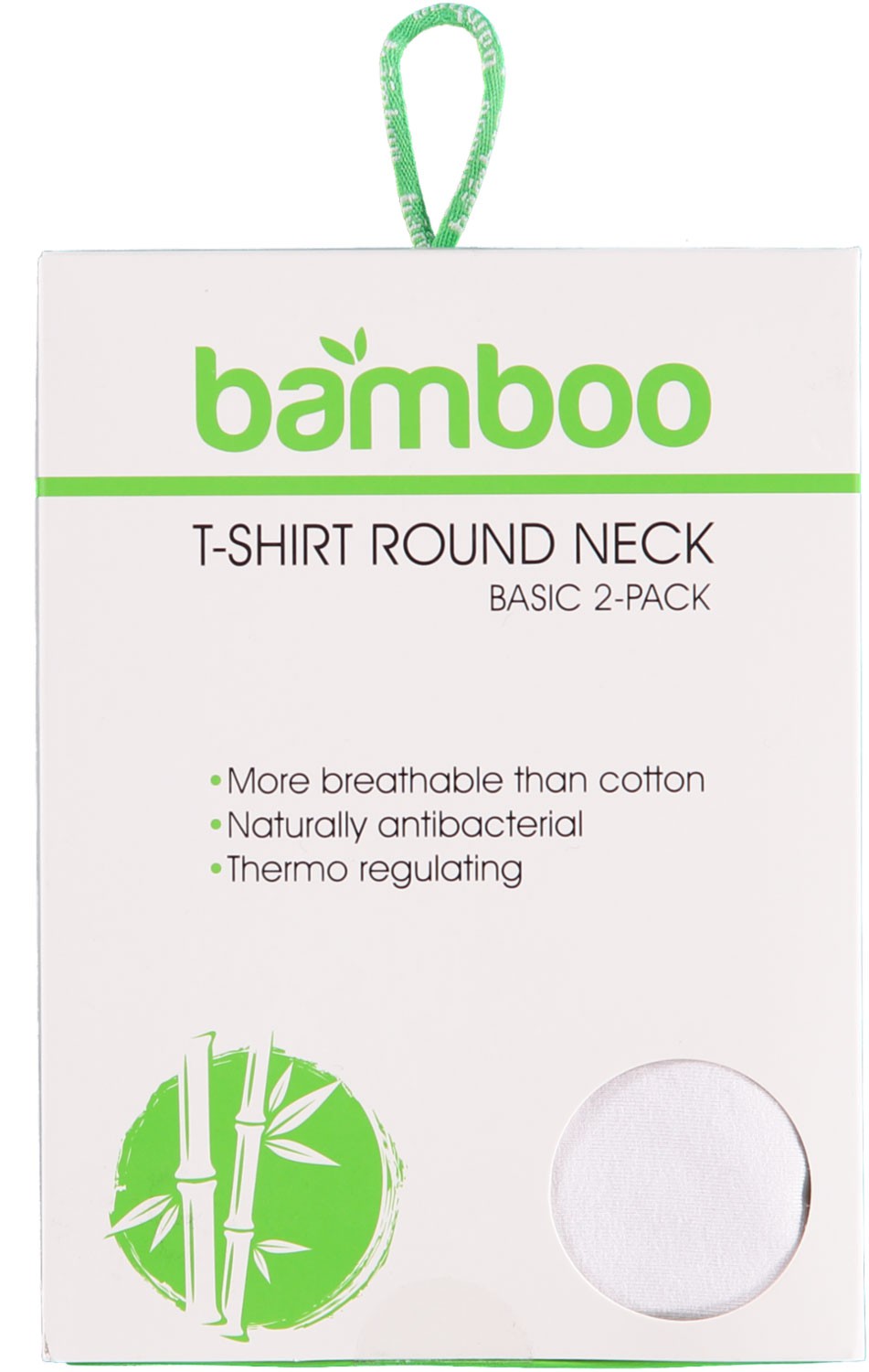 BAMBOO Hipster 2-Pack, Zwart.