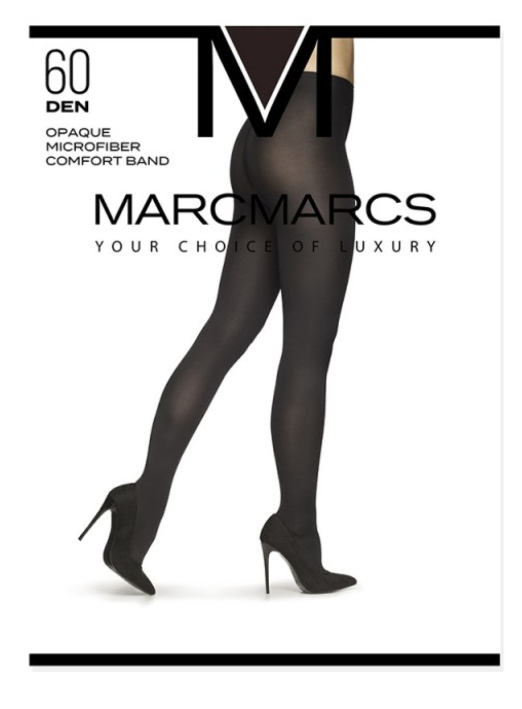 Marcmarcs panty Brown Opaque 60 denier. 86065