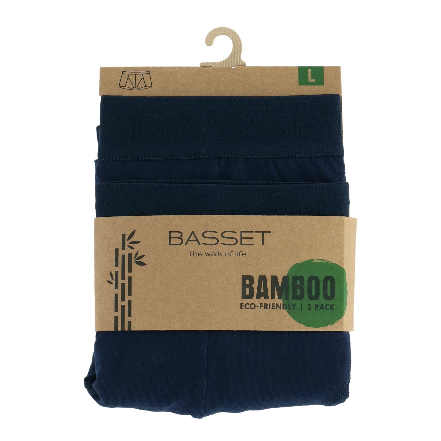 BAMBOO Boxershorts 2-pack. Marine
