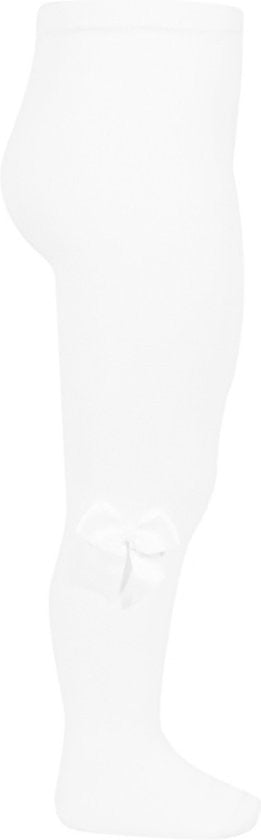 Condor Kindermaillot met rips strik WIT 2482/1 Col. 200