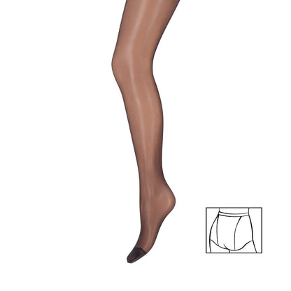 Marianne panty's voor grote maat Marine, 2 stuks 15 den. met Lycra-  XXL art.nr. 426