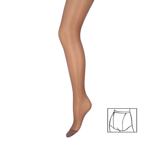 Marianne panty's voor grote maat Graphite, 2 stuks 15 den. met Lycra-  XXL art.nr. 426