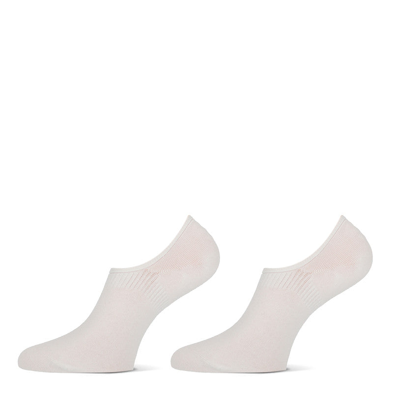 Cotton sneaker anti-slip silicone, Wit. 3-pack. 51600
