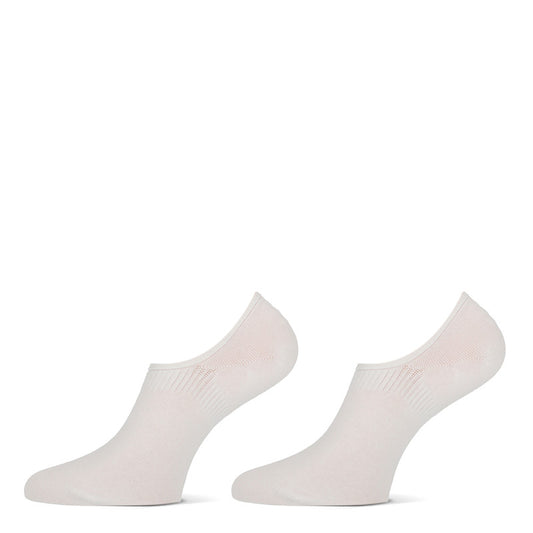 Cotton sneaker anti-slip silicone, Wit. 3-pack. 51600