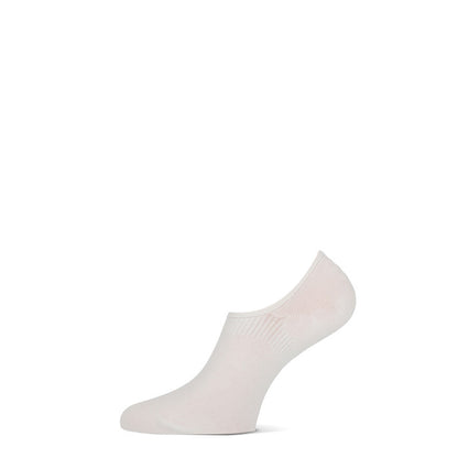Cotton sneaker anti-slip silicone, Wit. 3-pack. 51600