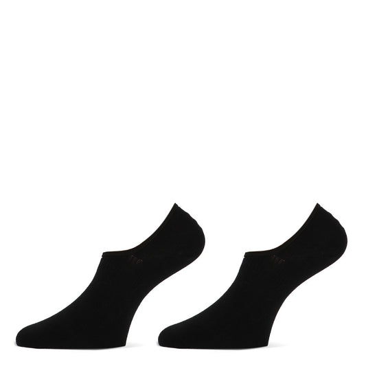 Cotton sneaker anti-slip silicone, Zwart. 3-pack. 51600