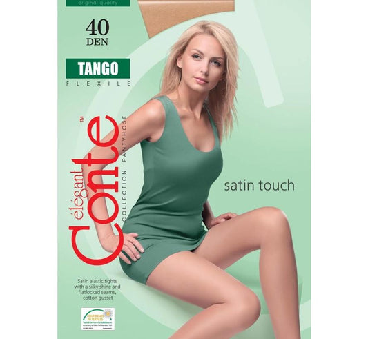 Conte Tango 20 denier satin touch.