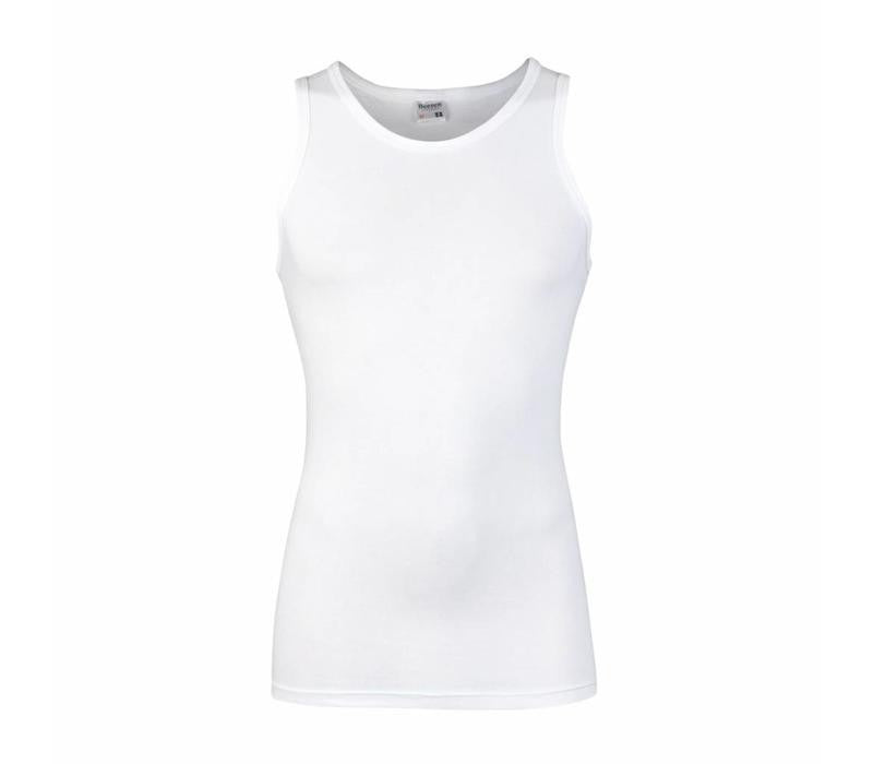 Heren singlet COMFORT FEELING. Wit.